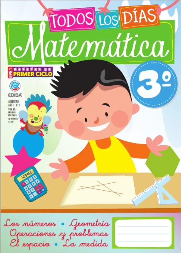 Material didáctico matemáticas 3 grado