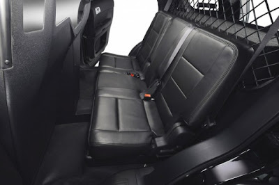 Police Interceptor Ford Explorer interior