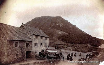 Photo ancienne d'Auvergne : lieux divers.