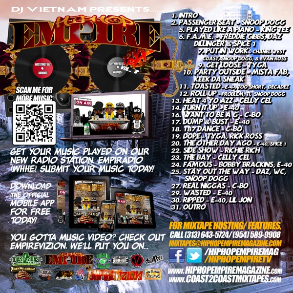 HipHopEmpireMixtapeVol7  Back