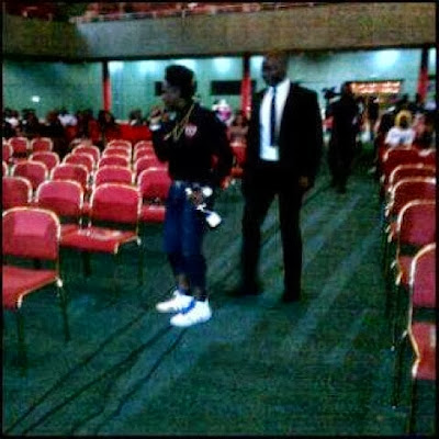 Wizkid Performs for Empty Seats Yesterday at Wizkid's Live Abuja Invasion