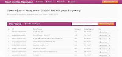 Download Sistem Informasi Kepegawaian