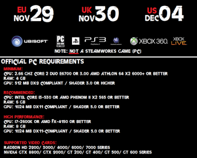 System requirements Far Cry 3