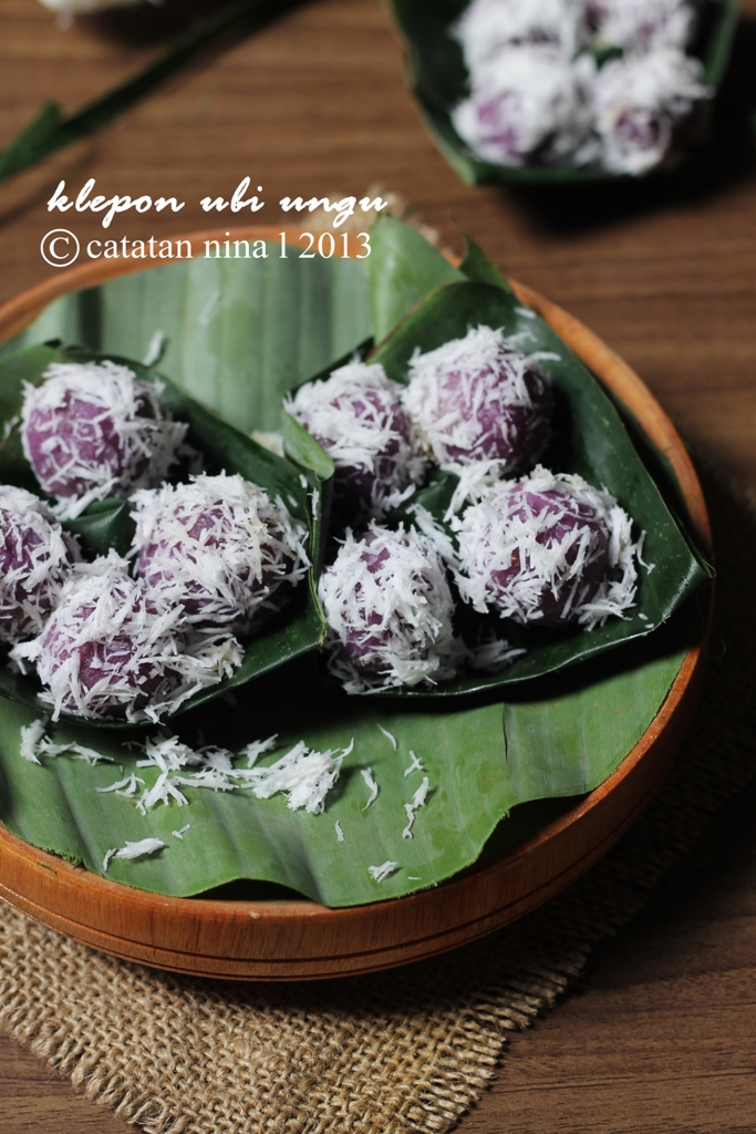  resep  klepon ubi ungu