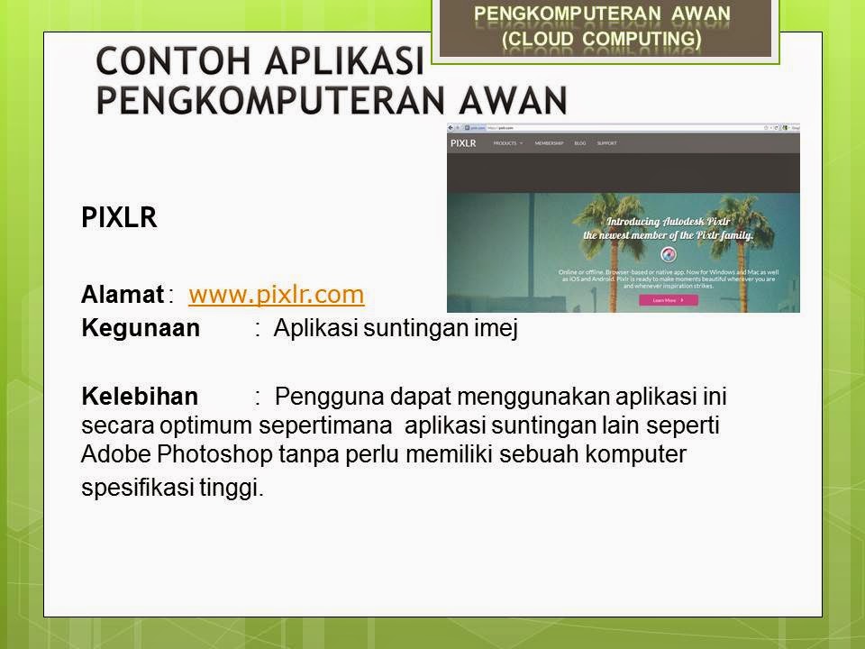 PENGKOMPUTERAN AWAN (CLOUD COMPUTING) ~ SUBJEK TMK