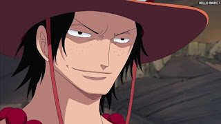 ワンピース アニメ バナロ島の決闘 325話 エース かっこいい Portgas D. Ace | ONE PIECE Episode 325 Duel on Banaro Island