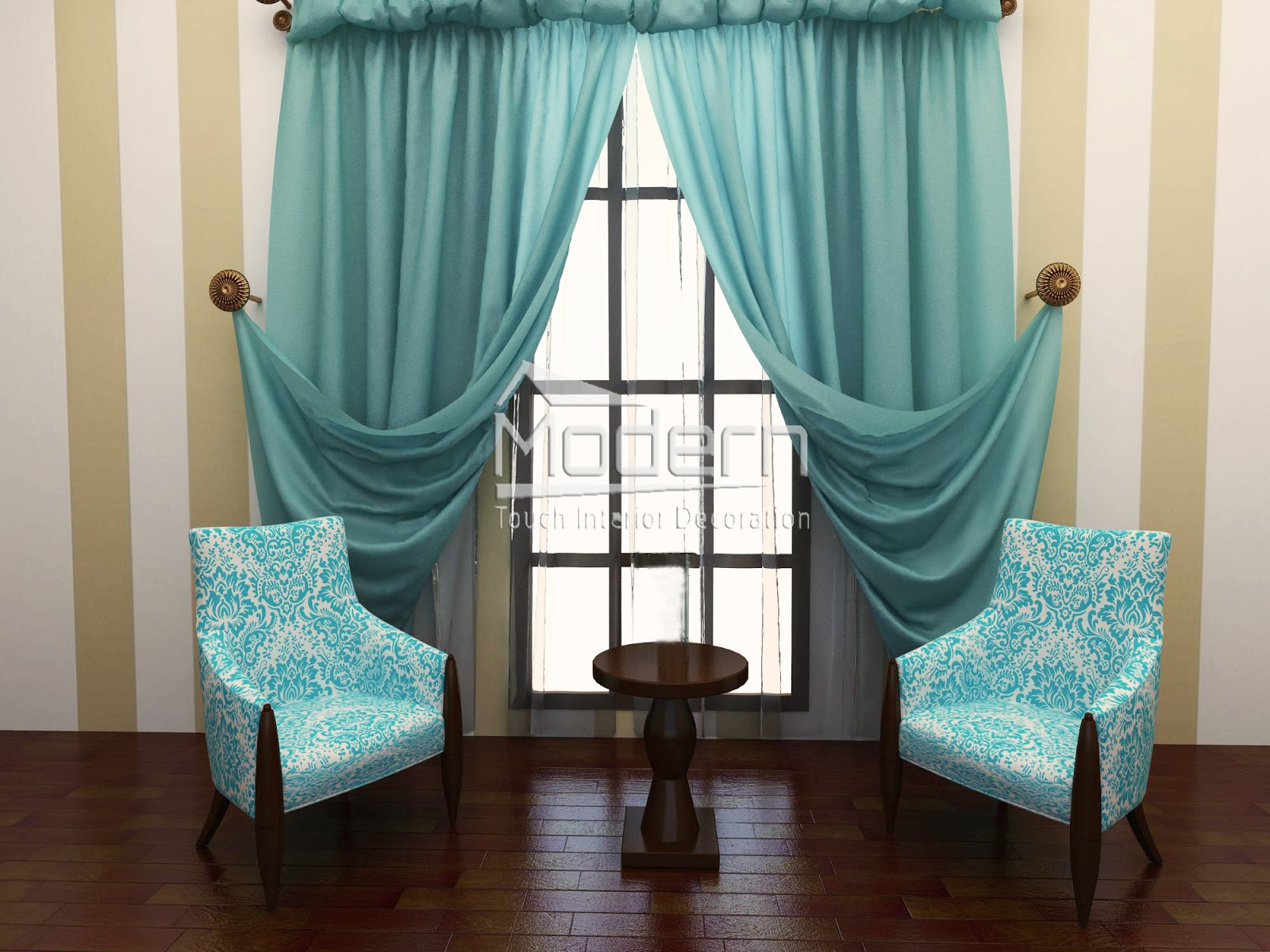 Turquoise And Gold Curtains How Do I Hang Curtains