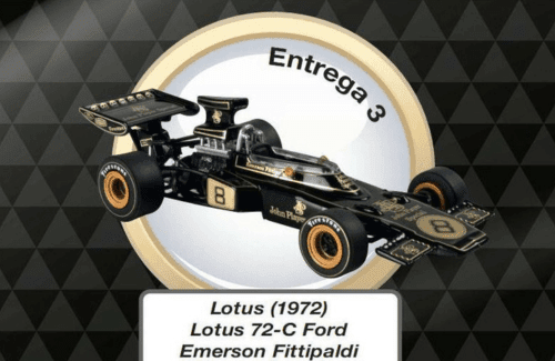 leyendas de la formula 1, lotus 72d emerson fittipaldi