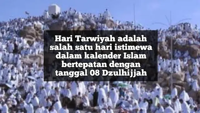 Mengenal hari Tarwiyah