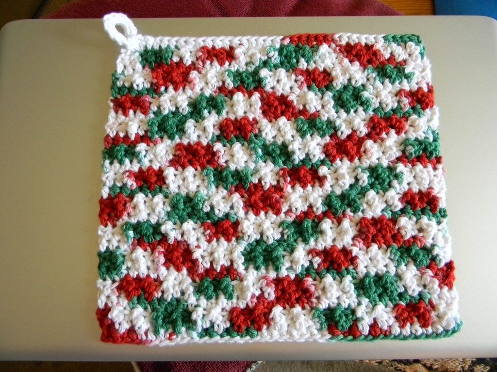 Free crochet pattern - Fast Easy Wash / Dish Cloth