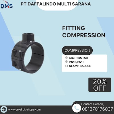 Clamp Saddle 160x32 inch fitting Hdpe murah - Distributor Fitting Hdpe 