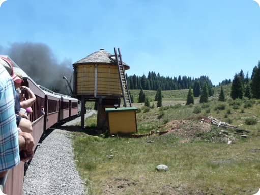 Train Ride In To Chama, NM 088