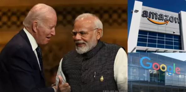 amazon google modi