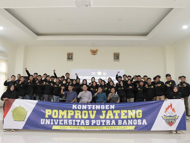 UPB Kebumen Lepas 42 Atlet Mahasiswa ikuti POM Tingkat Provinsi