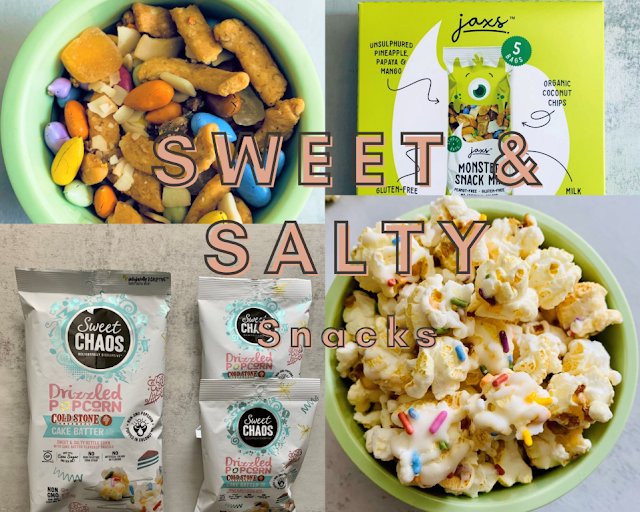 yummy sweet and salty snacks to try