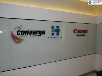 Built-Up Acrylic Logo Signs - Converga