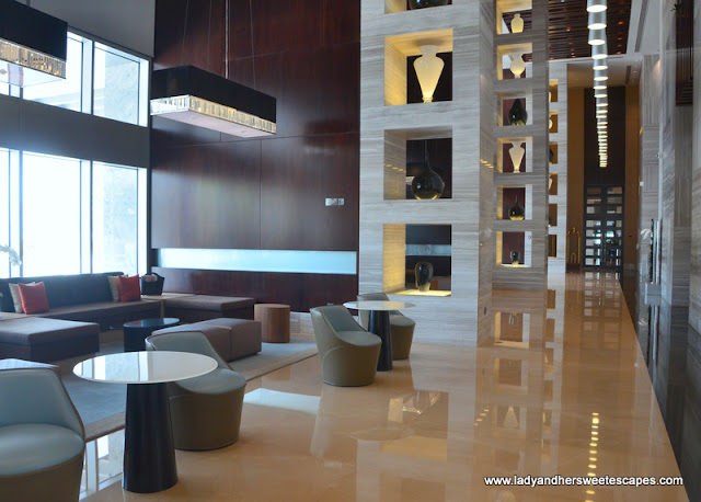 Capital Centre Arjaan hotel lobby