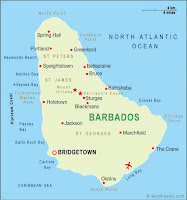 Barbados Map Geography