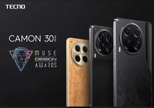 TECNO's CAMON 30 Award-Winning Design & Photography