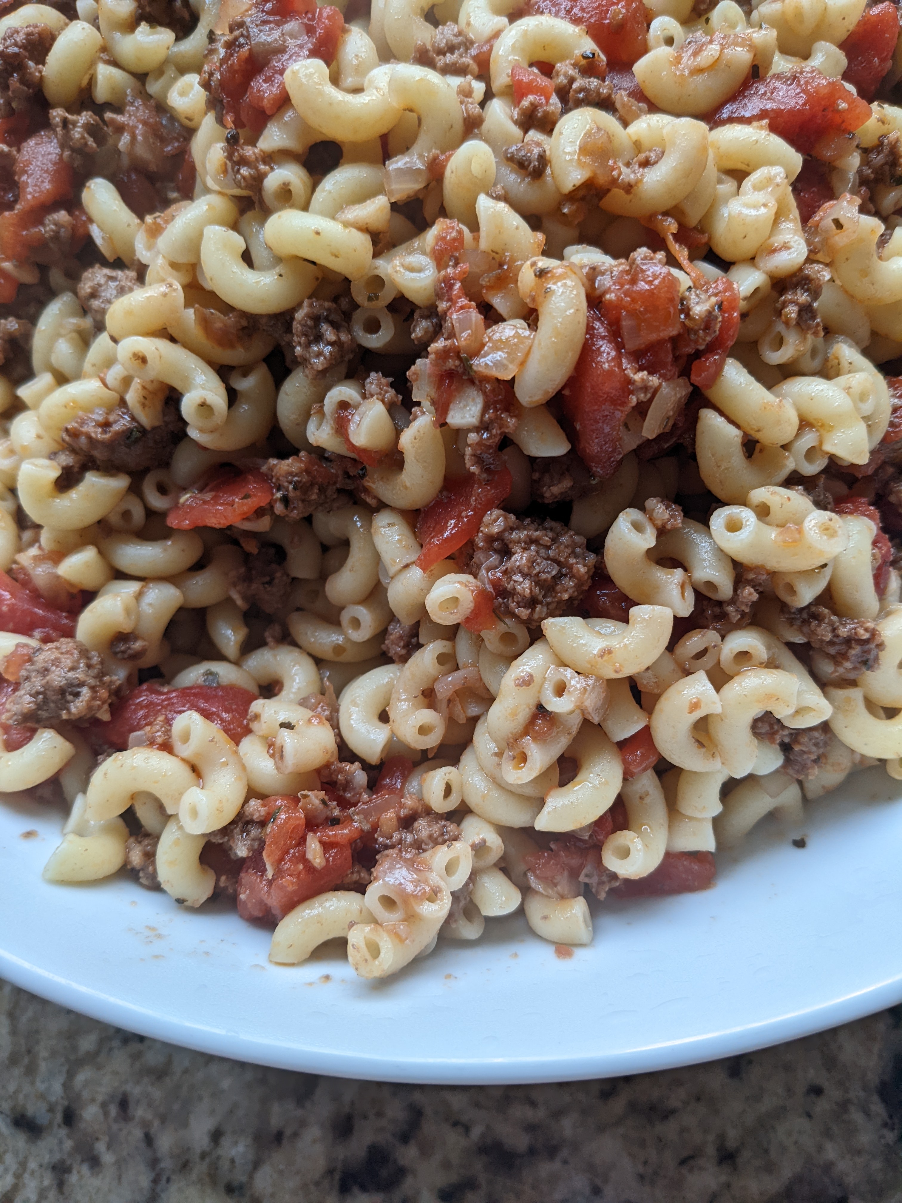 Pasta with Tomato Meat Sauce | Taste As You Go