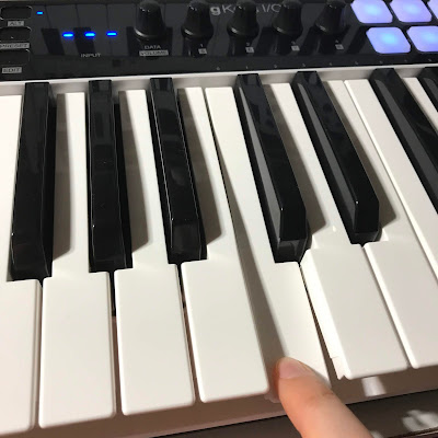 iRig Keys I/O 25鍵盤部分写真