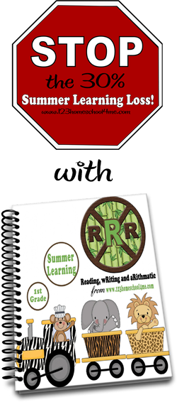 Summer learning with 1st Grade Worksheets