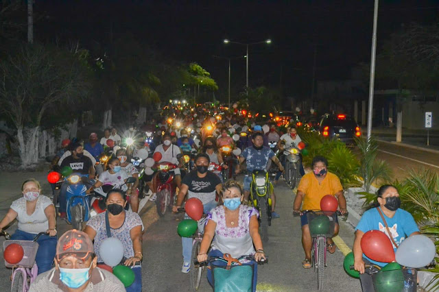 Magna caravana en apoyo al candidato del PRI