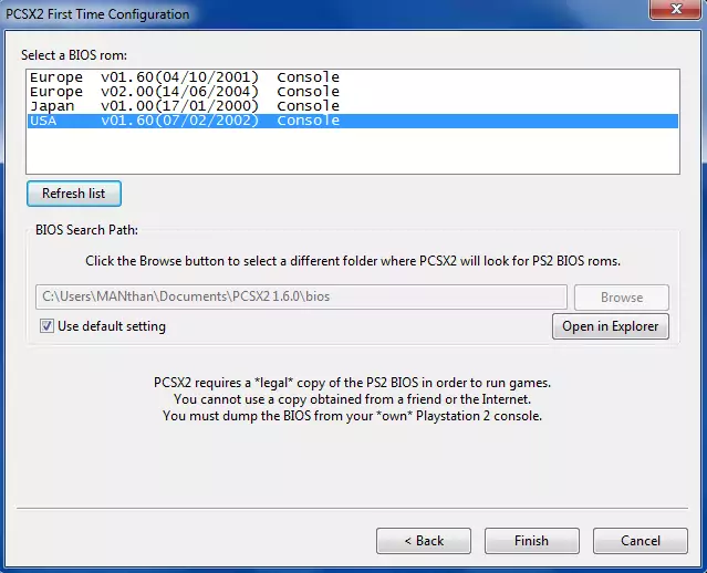 PCSX2 Install