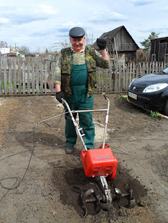 Весенняя перекопка грядок