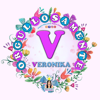 Nombre Veronika - Carteles para mujeres - Día de la mujer