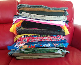 Creates Sew Slow: Fabricaholic wash pile