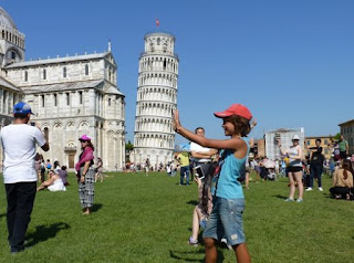 La Torre de Pisa.