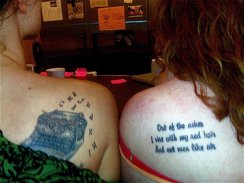 Literary Tattoos