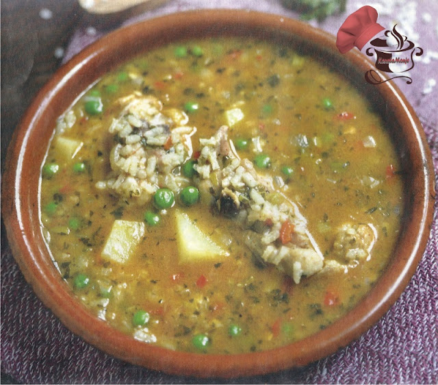 Aguadito Peruano con Pollo