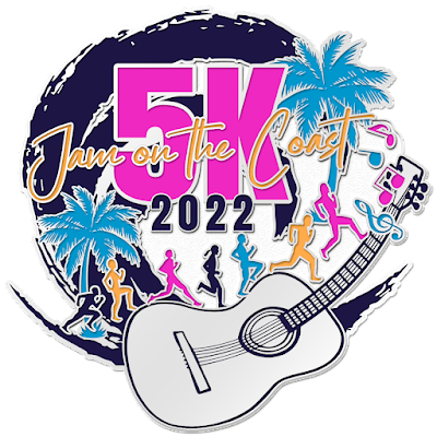 2022 Jam On The Coast 5K logo