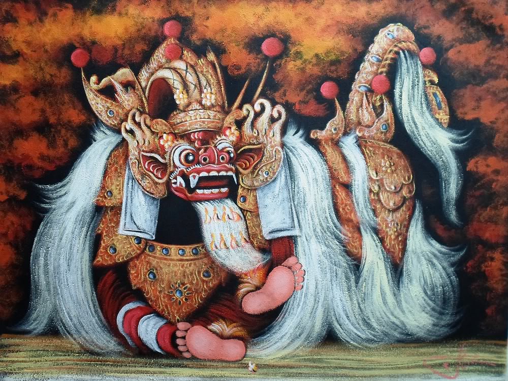 Karya  Seni  2 Dimensi Balinese Culture