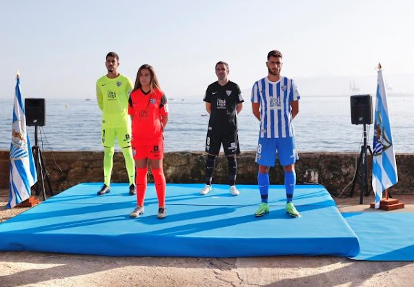 El Málaga presentará mañana las equipaciones a partir de las 20:15 horas