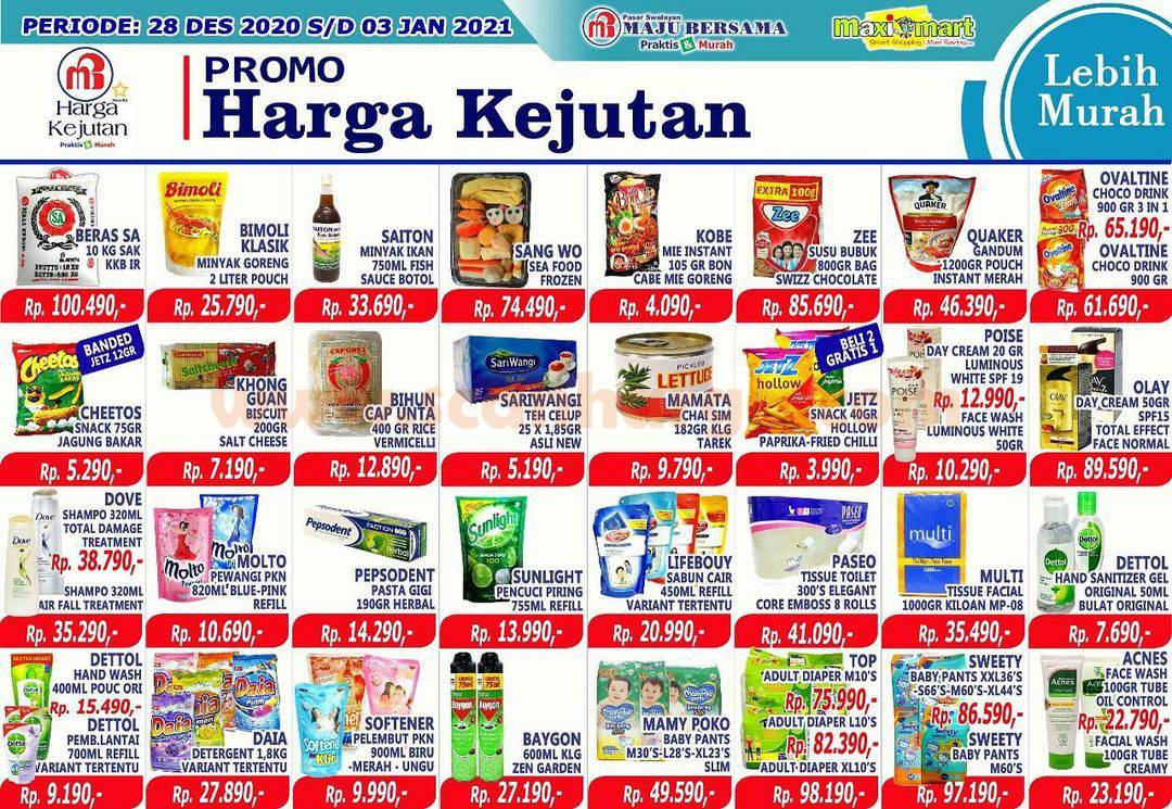 Katalog Maximart Promo Harga Kejutan 28 Desember 2020 - 3 Januari 2021