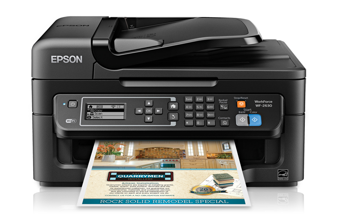 Epson  WorkForce  WF  2630  descargar driver impresora 