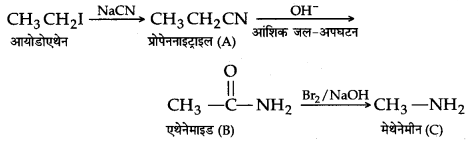 Solutions Class 12 रसायन विज्ञान-II Chapter-5 (ऐमीन)