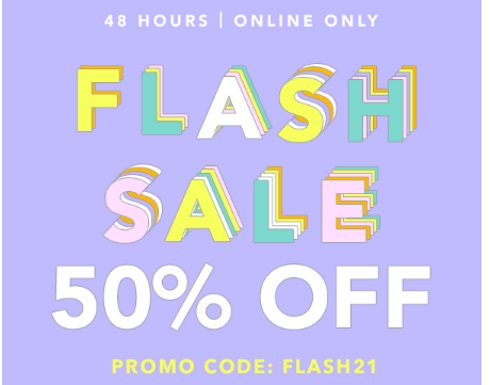 Forever 21 Flash Sale 50% Off Promo Code