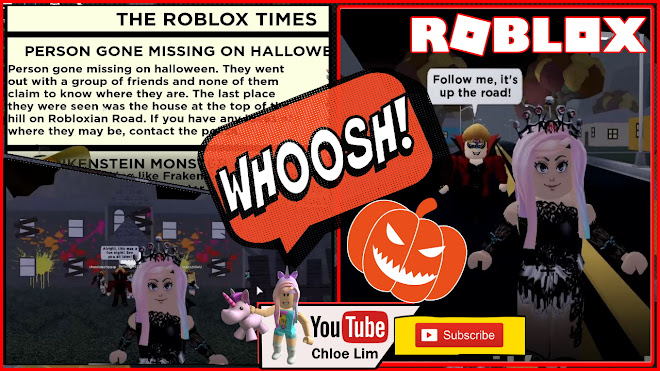 Roblox Trick or Treat Gameplay! Story Trick or Treat! No treat so we TRICKED!