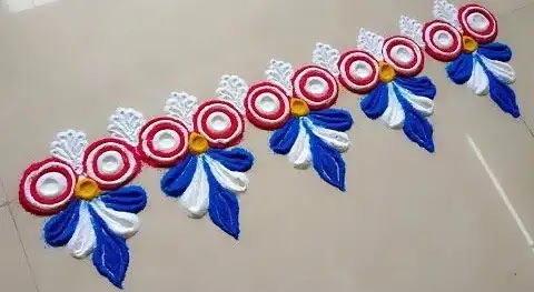 many colour rangoli many colour rangoli for doors