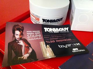  TONI and Guy hair meet wardrobe saç bakım