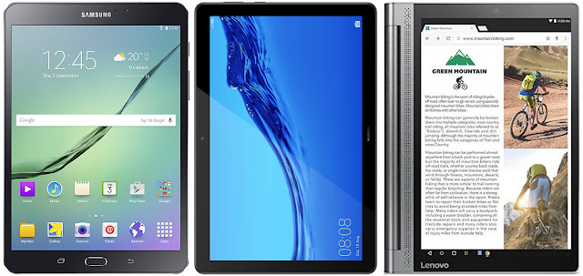 Comparativa tablets Android menos 250 euros