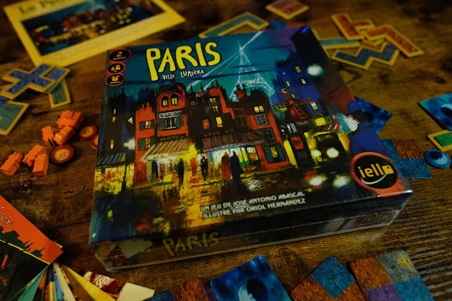 Paris: La Cité de la Lumière 桌遊盒封面