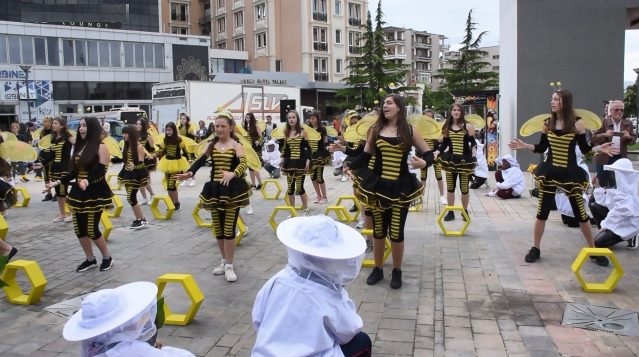 Beekeepers gathered in the Honey Festival in Korça