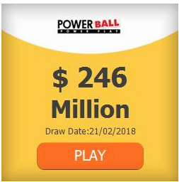    The big jackpot of the best lotteries in the world, for this week, you have it here: