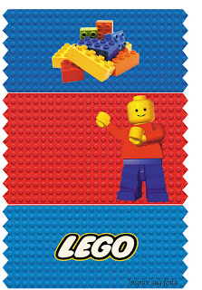 Lego Party Free Printable Labels.