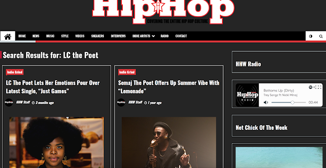 LC The Poet Featured in Hip Hop Weekly